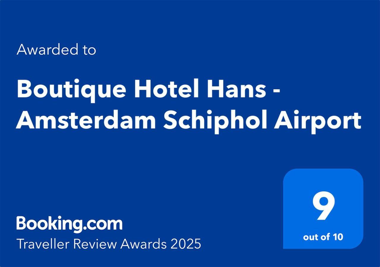Boutique Hotel Hans - Amsterdam Schiphol Airport Badhoevedorp Eksteriør billede